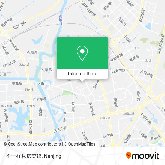 不一样私房菜馆 map