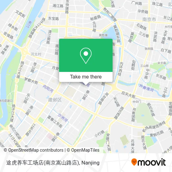 途虎养车工场店(南京嵩山路店) map