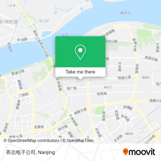 养志电子公司 map