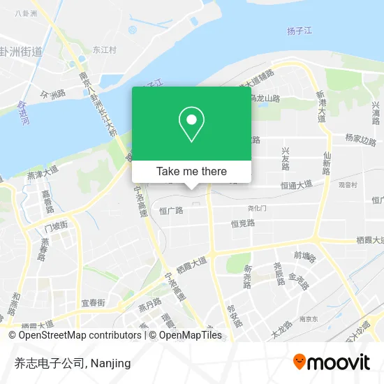 养志电子公司 map