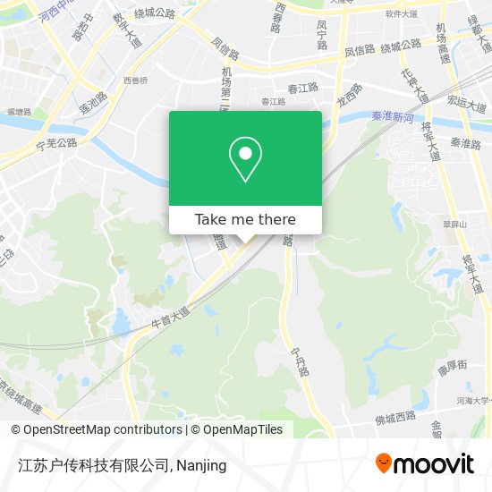 江苏户传科技有限公司 map