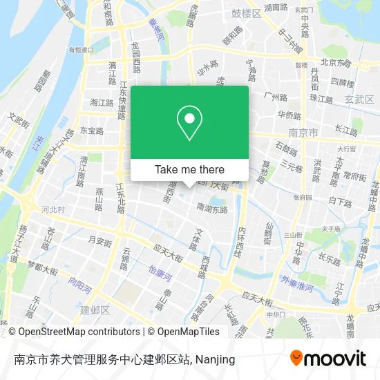 南京市养犬管理服务中心建邺区站 map