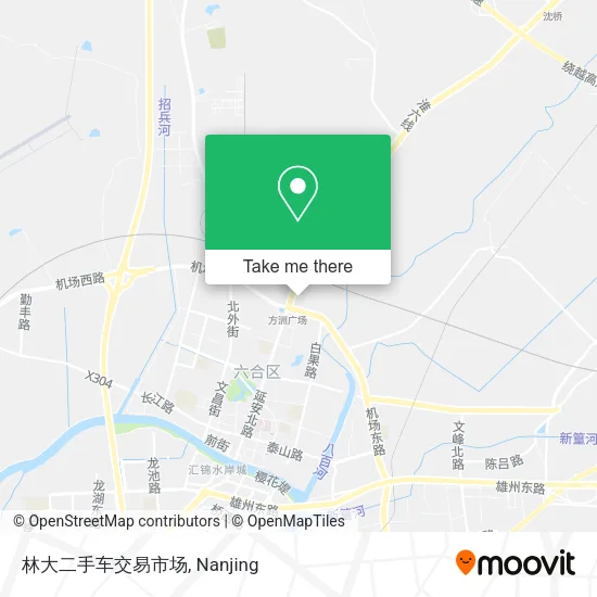 林大二手车交易市场 map