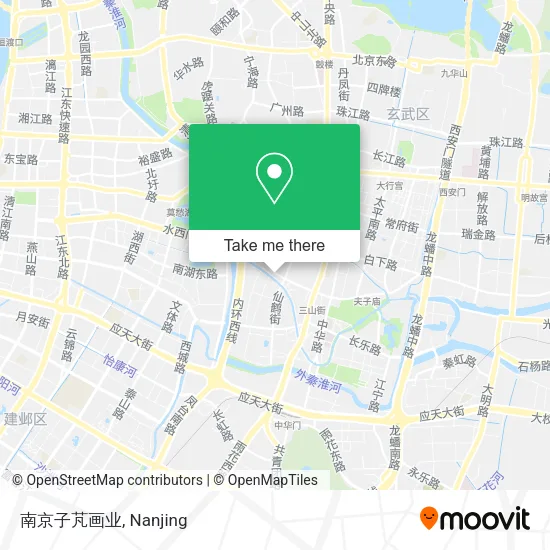 南京子芃画业 map