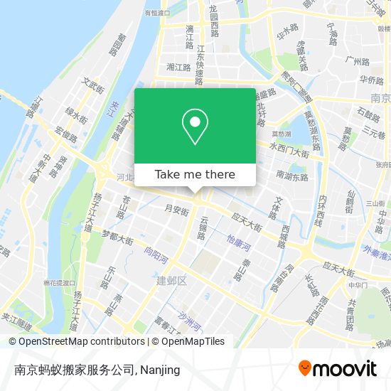 南京蚂蚁搬家服务公司 map