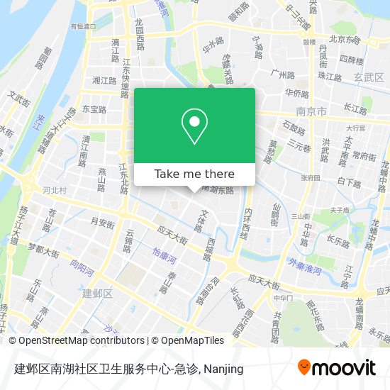 建邺区南湖社区卫生服务中心-急诊 map