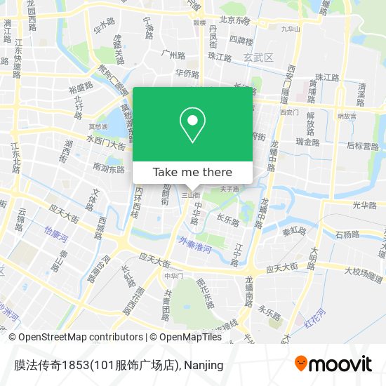膜法传奇1853(101服饰广场店) map