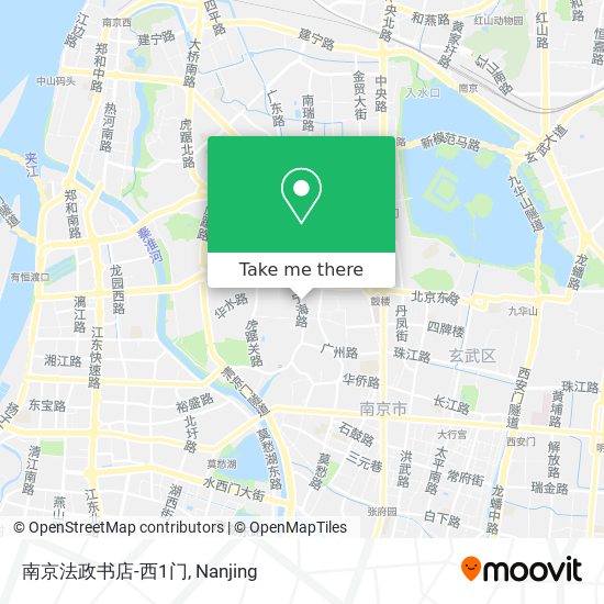 南京法政书店-西1门 map