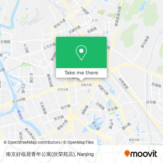 南京好临居青年公寓(欣荣苑店) map