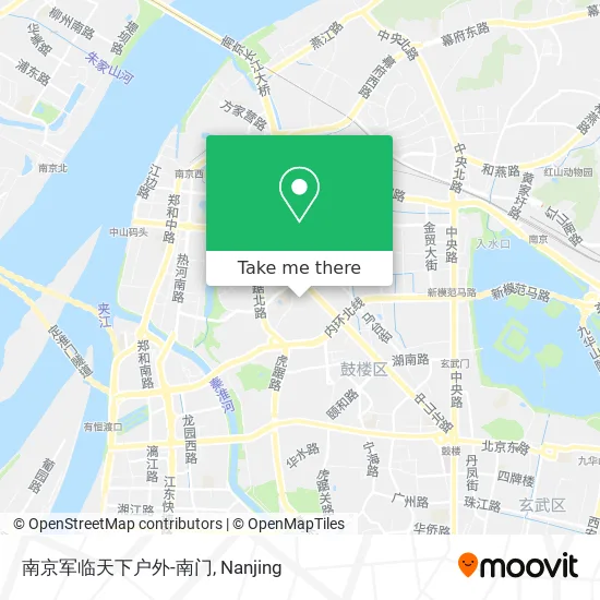 南京军临天下户外-南门 map