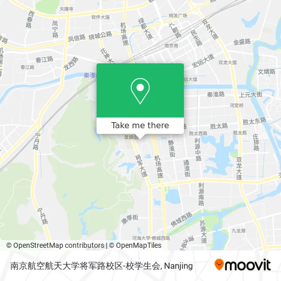 南京航空航天大学将军路校区-校学生会 map