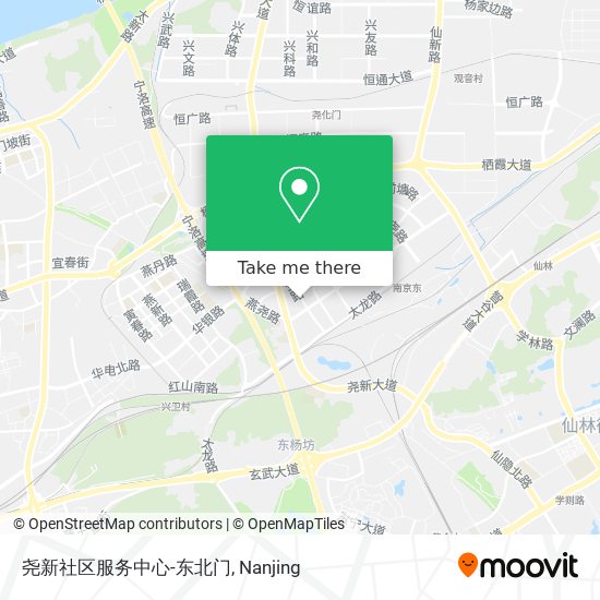 尧新社区服务中心-东北门 map