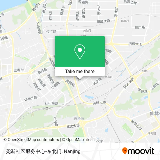 尧新社区服务中心-东北门 map