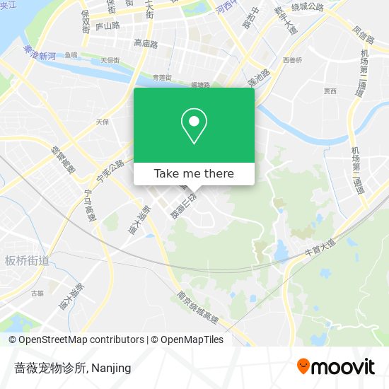 蔷薇宠物诊所 map