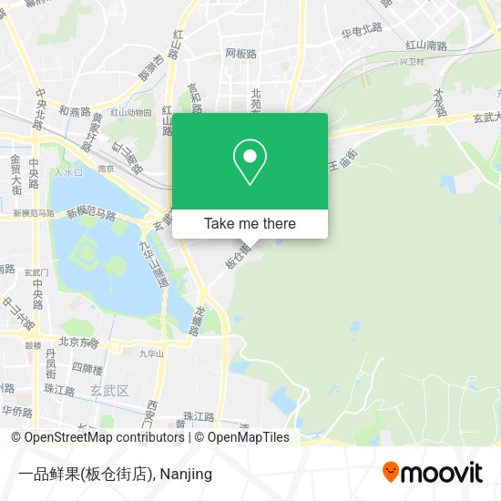 一品鲜果(板仓街店) map