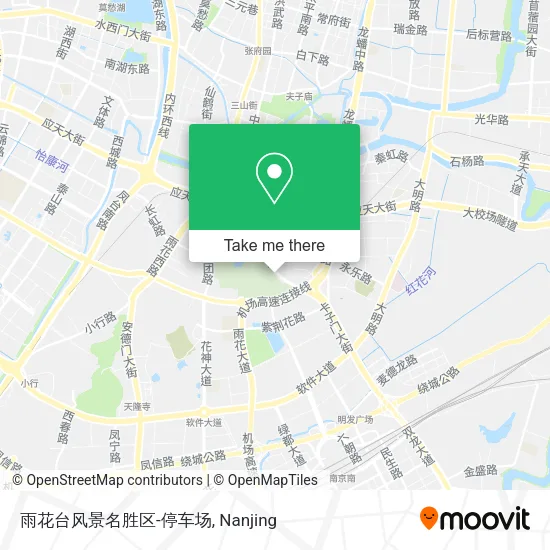 雨花台风景名胜区-停车场 map