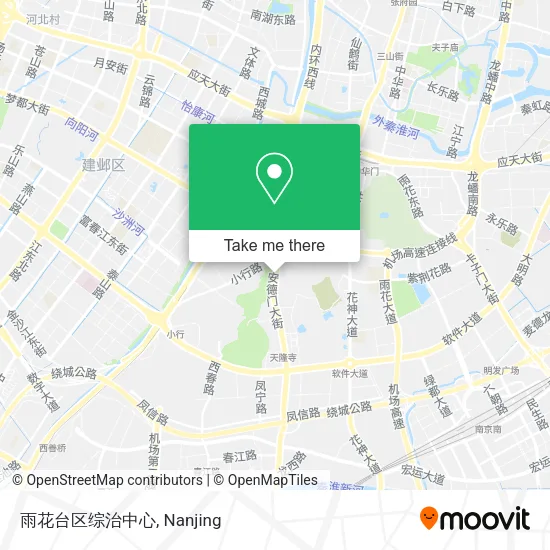 雨花台区综治中心 map