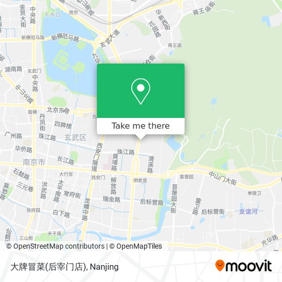 大牌冒菜(后宰门店) map