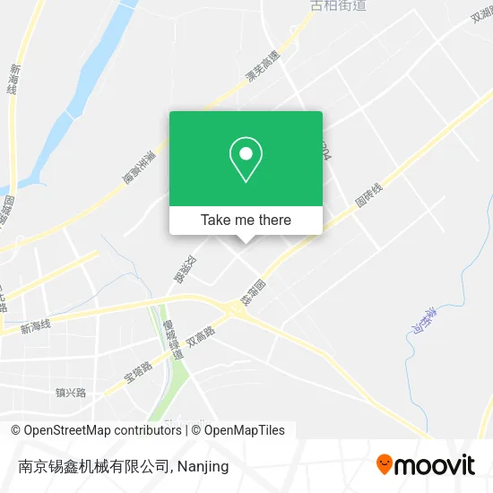 南京锡鑫机械有限公司 map