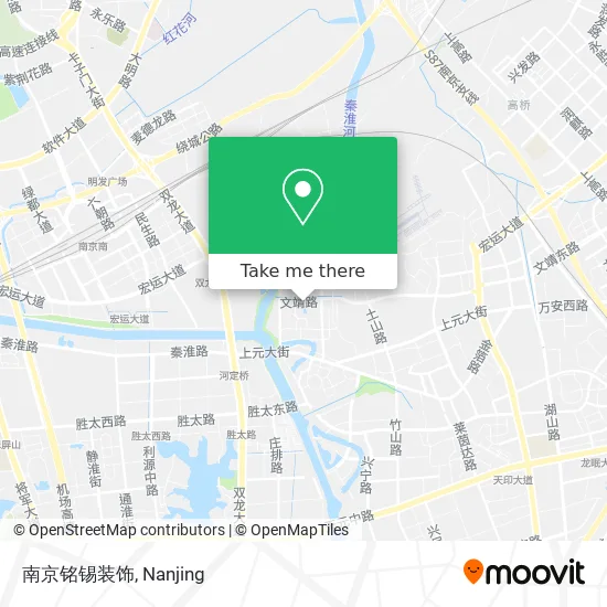 南京铭锡装饰 map