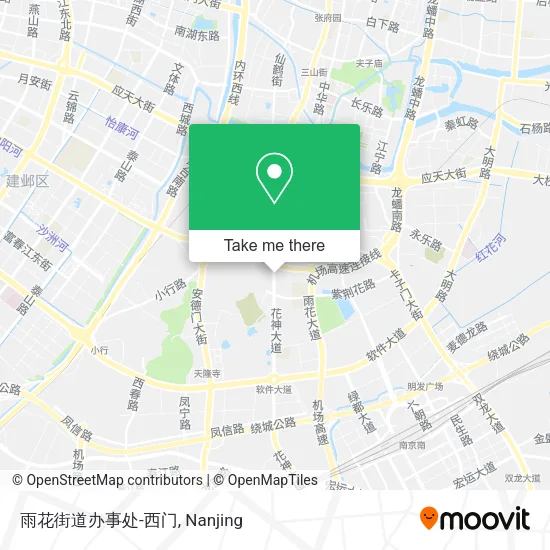 雨花街道办事处-西门 map