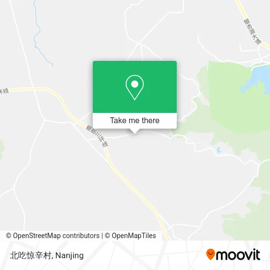 北吃惊辛村 map