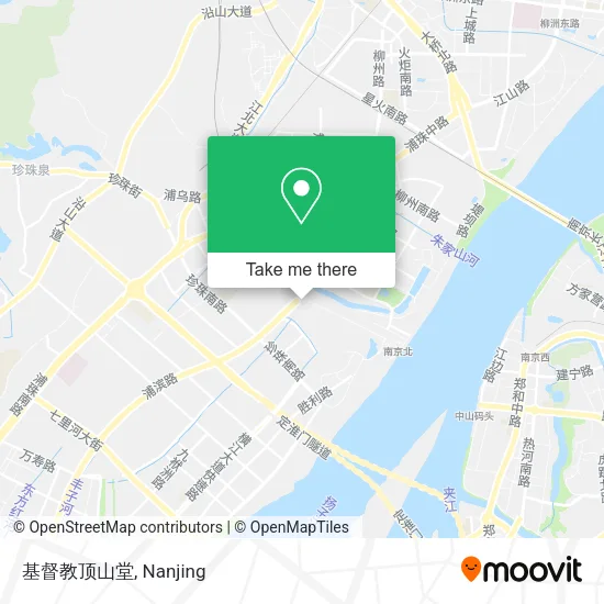 基督教顶山堂 map