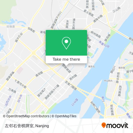 左邻右舍棋牌室 map