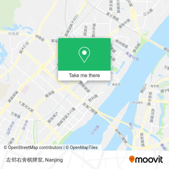 左邻右舍棋牌室 map