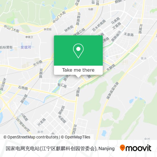 国家电网充电站(江宁区麒麟科创园管委会) map