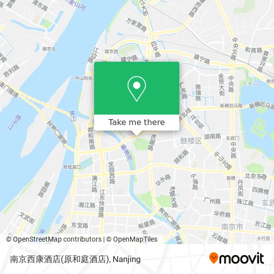南京西康酒店(原和庭酒店) map