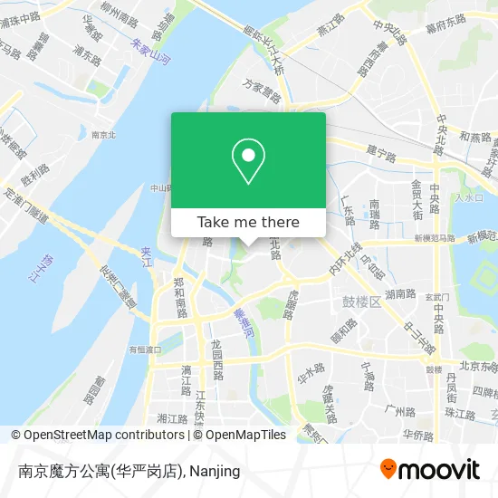南京魔方公寓(华严岗店) map