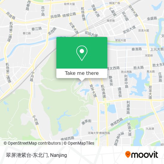 翠屏滟紫台-东北门 map