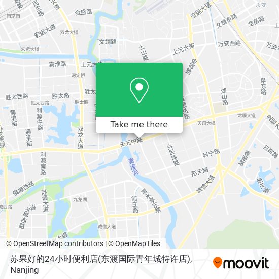 苏果好的24小时便利店(东渡国际青年城特许店) map
