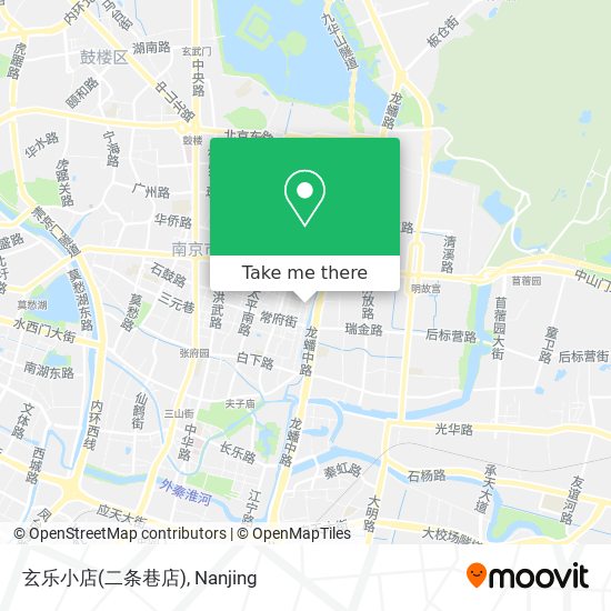 玄乐小店(二条巷店) map