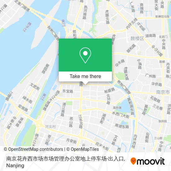 南京花卉西市场市场管理办公室地上停车场-出入口 map