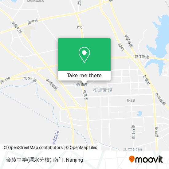金陵中学(溧水分校)-南门 map