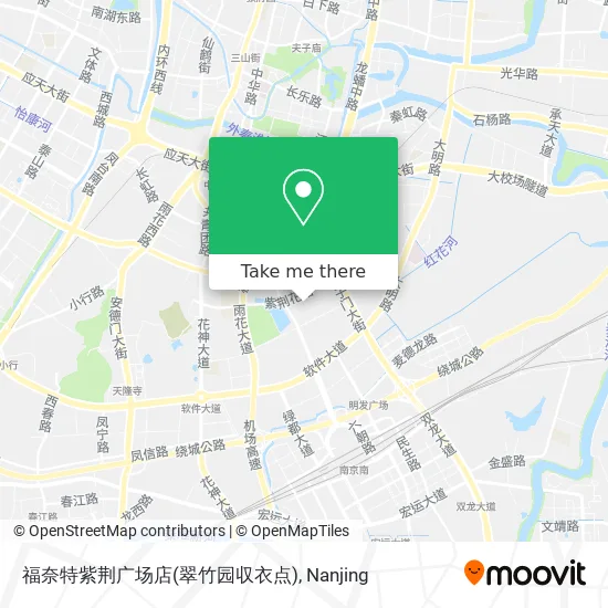 福奈特紫荆广场店(翠竹园収衣点) map