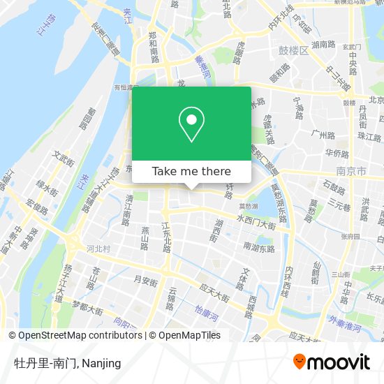 牡丹里-南门 map