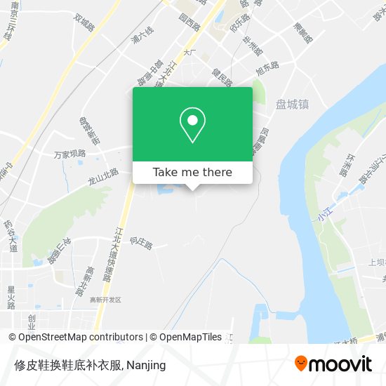 修皮鞋换鞋底补衣服 map