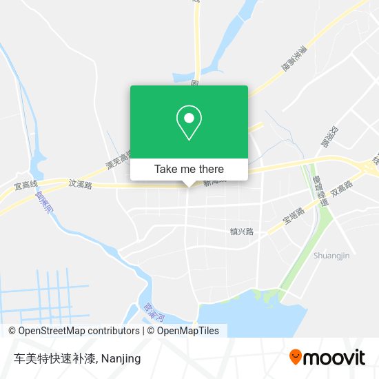 车美特快速补漆 map