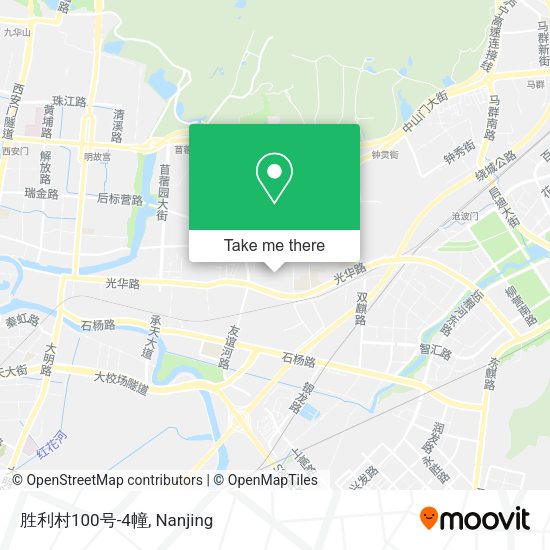 胜利村100号-4幢 map