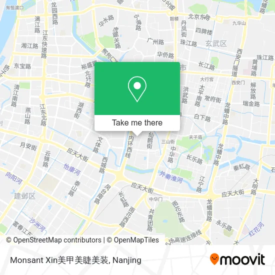 Monsant Xin美甲美睫美装 map