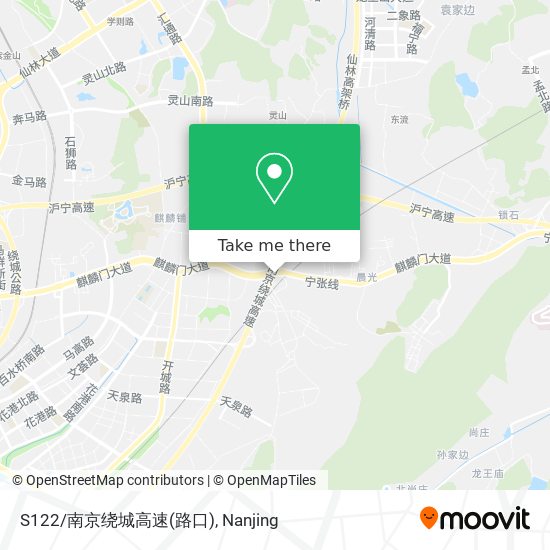 S122/南京绕城高速(路口) map