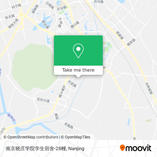 南京晓庄学院学生宿舍-28幢 map