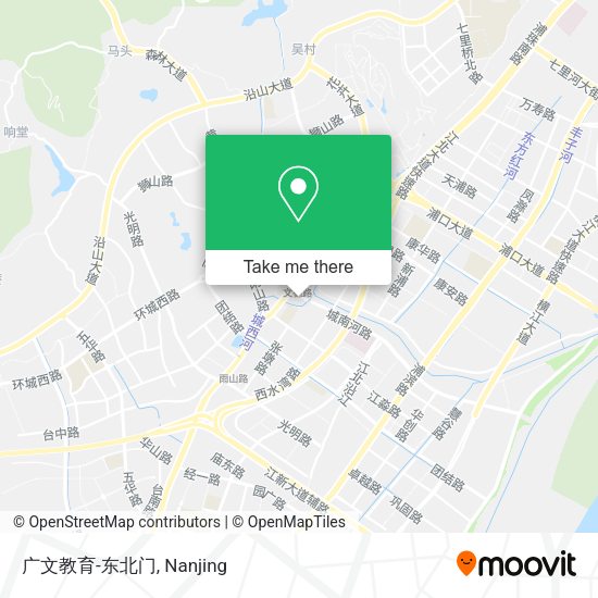 广文教育-东北门 map
