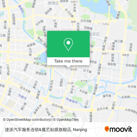 捷派汽车服务连锁&魔艺贴膜旗舰店 map