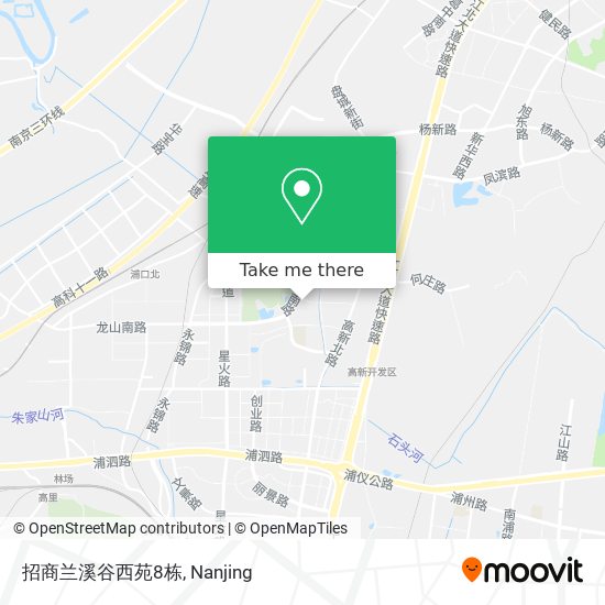 招商兰溪谷西苑8栋 map