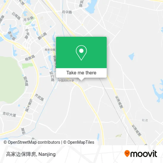 高家边保障房 map