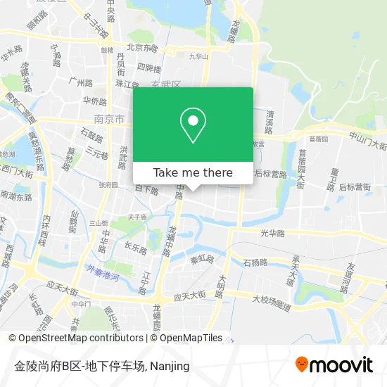 金陵尚府B区-地下停车场 map
